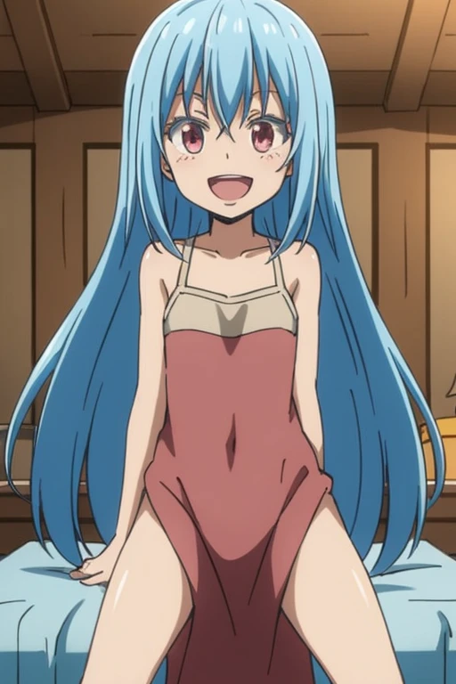 ((Highest quality)), ((masterpiece)), (be familiar with), Perfect Face, indoor, Bedroom, Watching the audience,
One woman, Wave Twist,
Open Mouth, Ecstatic expression, blush, smile,
Small breasts, Flat Chest, Young Girl, , , Girl,
Long Hair, Long Hair,
Fully nude, Nipples exposed, Sex with a man with a big dick, 膣内ejaculation, Semen is taken, Insert a into your, Sex in missionary position, , Leg spread,