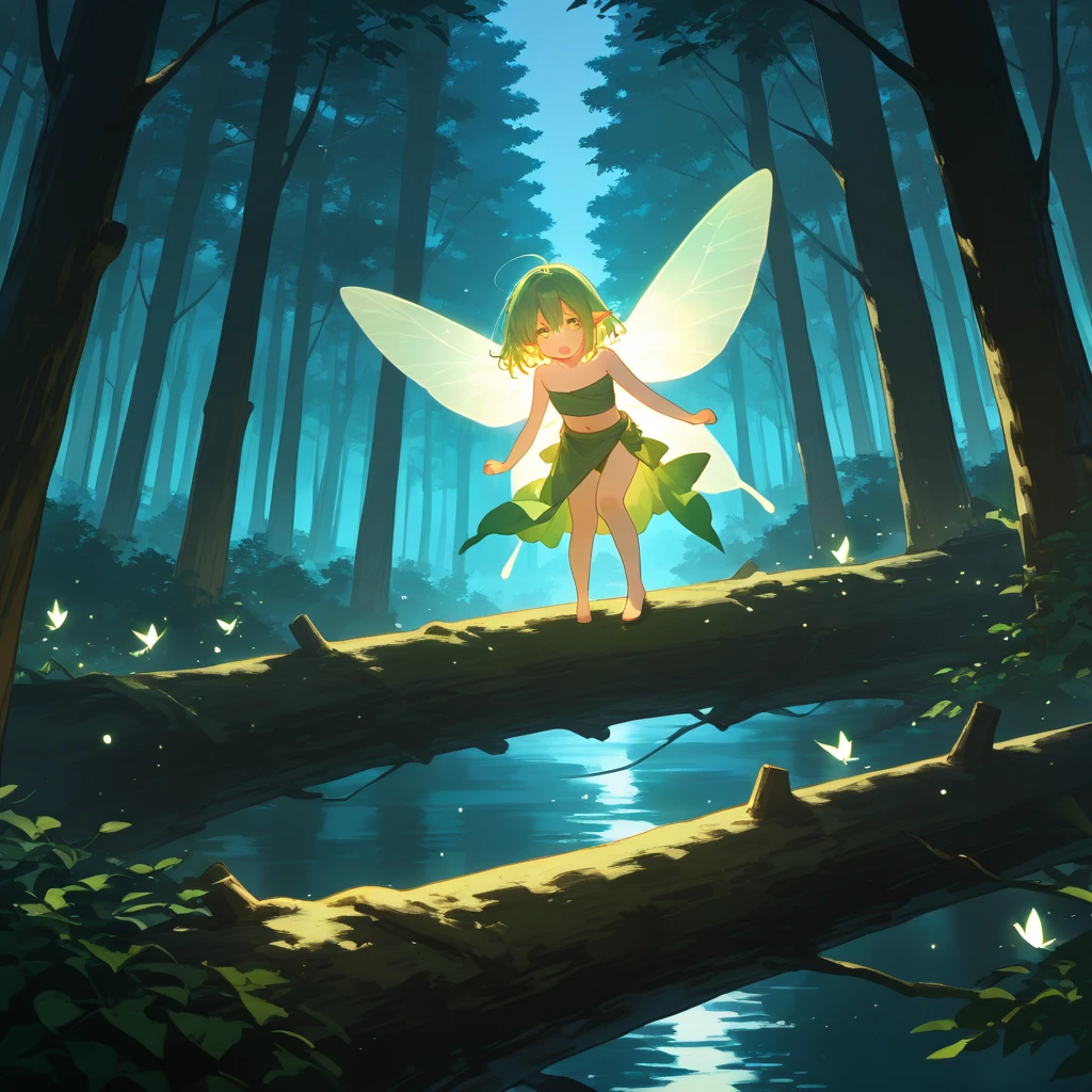 high resolution, high quality, sharp picture, vivid colors,
(naked:0.7) female, beautiful green eyes, green hair, (happy smile), (saria:1.3) \(the legend of zelda\),  <lora:saria_v1:0.6>
overgrown granite, forest temple background, flying magic lights, 
(dancing stance),  playing okarina, 
(close shot:1.4), (bokeh:1.1), (low key:1.1), deep shadows, blurry background,  (focus on head), 
(thornmancer:0.9), (thorn:0.9), (vines:0.9) <lora:Concept - Thornmancer:0.1> ,
(NatureMagic:0.8) (glyph:0.9) (aura spell:0.8), <lora:NatureMagic:0.15> ,
(paperexplosion:0.9), flying leaves in the air,  <lora:Concept - Paper Explosion:0.15>
