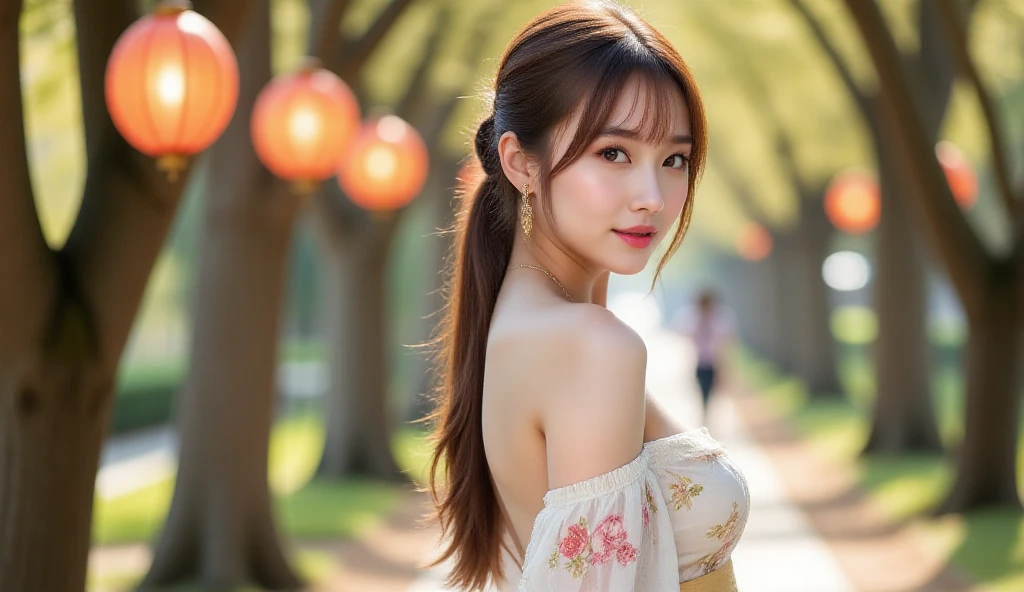 (A beautiful girl who lifts up souls:1.5), (Baby Face:1.3), (Child&#39;s body shape:1.5), (Highest quality:1.4), (Highly detailed and realistic skin:1.4), (Very detailedな顔), (look up:1.4), Very detailed, (Flat Chest:1.3), (Skinny body type:1.3), (White camisole dress:1.4), smile, (Face close-up:1.3), (Countless shining balls々It floats in the air at a size.:1.8), Behind him, Countless shining balls々Dance at a large scale., (Black background:1.8), (Side Angle:1.8), Smooth, Very detailed CG synthesis 8k wallpaper, High-resolution RAW color photos, Professional photography, Light, BackLight, dream-like, impressive, Written boundary depth
