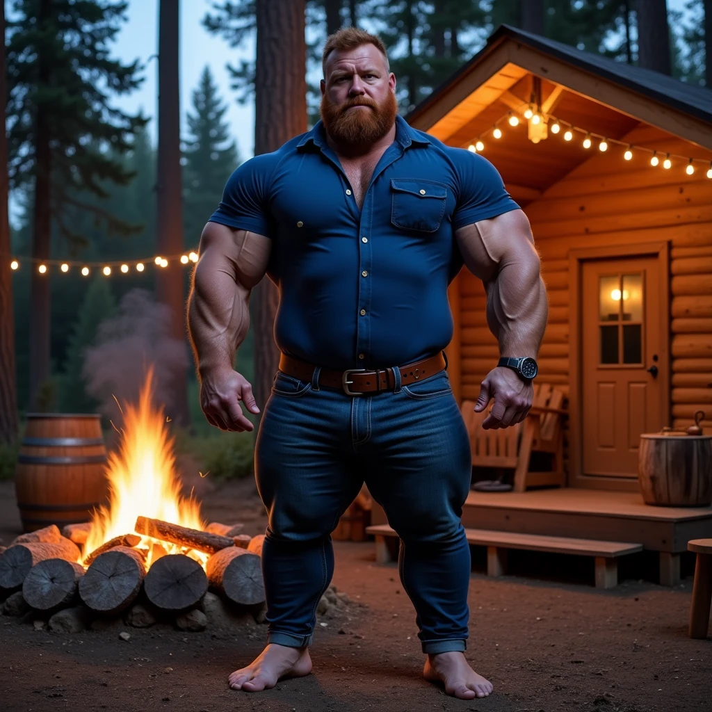Very big man