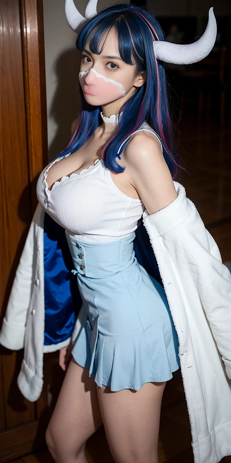 Esdeath Cosplay, beautiful japanese girl cosplay, Ultra Detailed, (Realistic)
