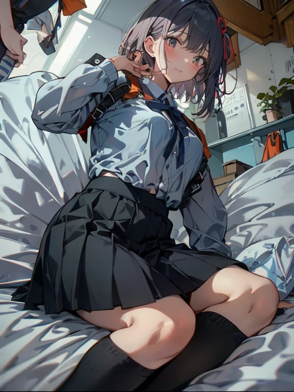 (masterpiece),(superb),whole body,(((raped)),bed,(torn clothes),restraint,(schoolgirl),(nsfw))),(undressed),