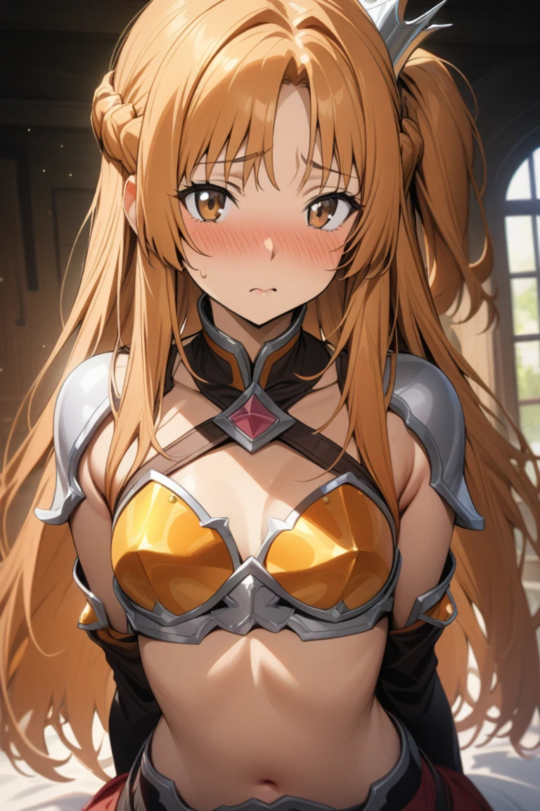 (masterpiece, best quality), beautiful girl,Raphtalia, racoon ears, lying, (detailed beautiful eyes) medium body shot