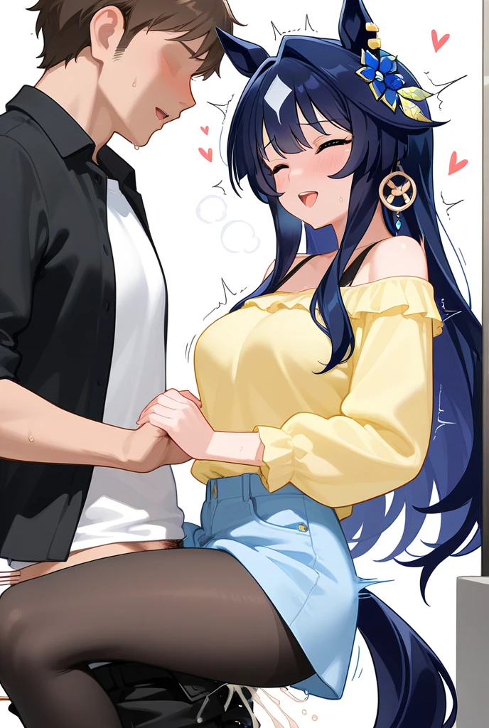 masterpiece, Highest quality, so beautiful, Absurd,High resolution,((2 people,1 woman,1 littleboy))),sexy,Look at each one, blush,Age difference,NSFW,((Boy is smaller than women)),vaginal sex,physique difference,LOVE,huge breasts,vaginal