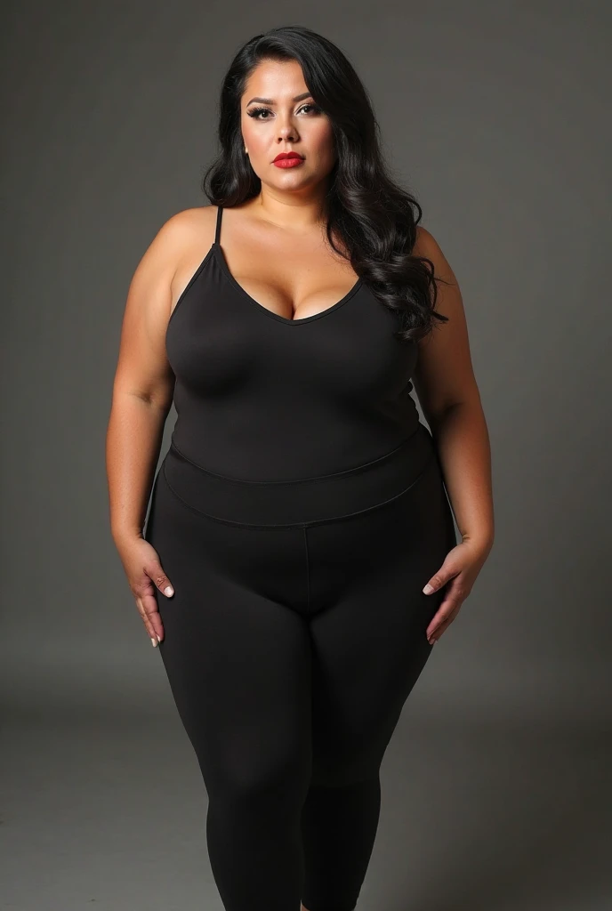 a woman in a dress posing for a picture, bbwchan, she has a jiggly fat round belly, thicc, sexy :8, sexy girl, trending on bbwchan, skinny waist and thick hips, busty, her belly is fat and round, asian girl, sexy dress, meaty, thick body, lovely woman, full body , full body , full body , full body , 50-year-old 