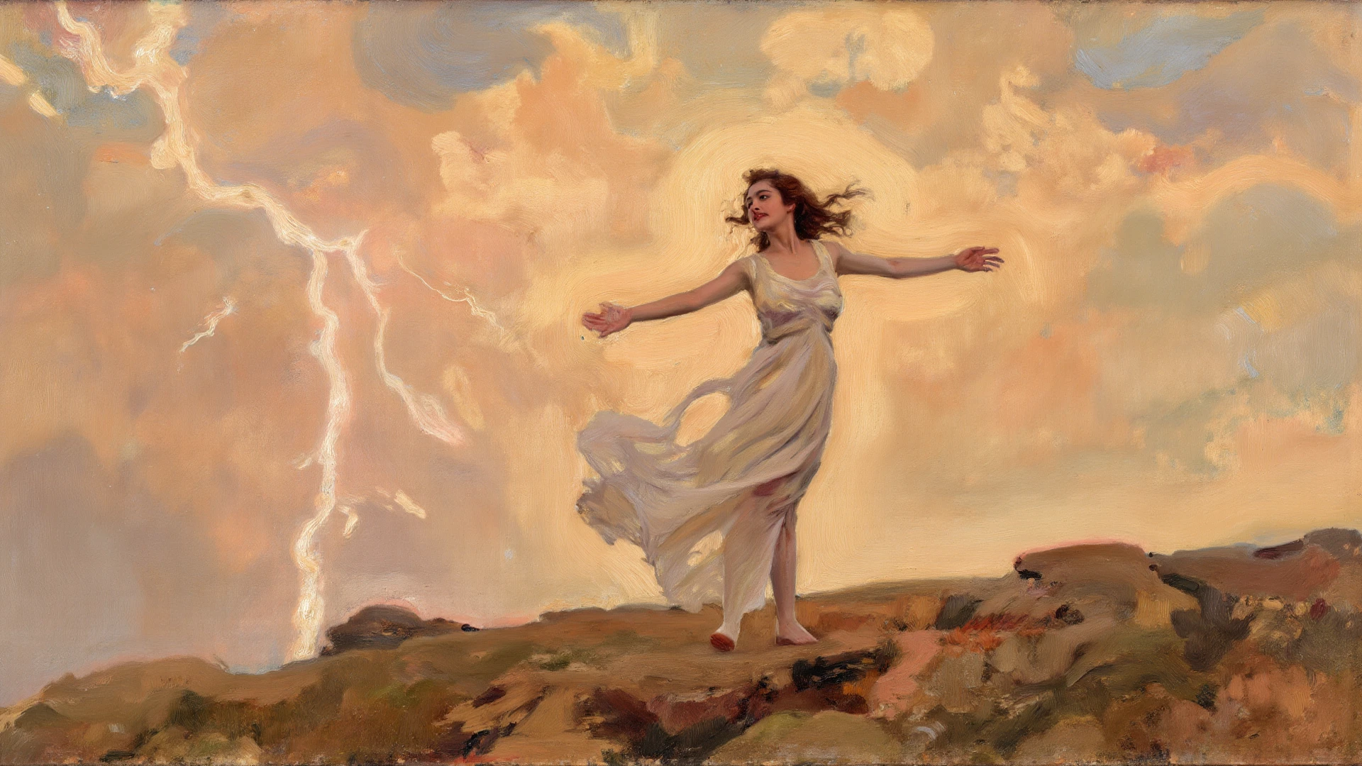 read with understanding "stoic leap" paint on a black background in white, facial expression A person sitting in a meditative position on a mountaintop, looking into the distance. The figure is shadowed, and in the background be creative