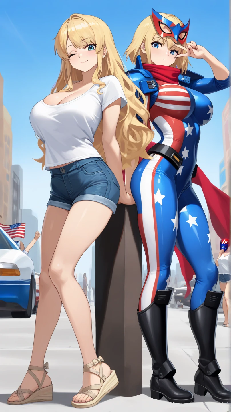 score_9, score_8_up, source_anime, standing, hellsing, seras, blonde hair, nude, indoors, night, night sky, nighttime, vampire, smirk, ikuchan, balcony, town background, nude male, huge penis, huge testicles, muscular male, medium breasts, boyfriend, couple, looking at viewer, faceless male, light skinned male, cuckold pov, ntr, netorare, standing, cuckolding, cuck, 1girl, 1boy, BLEACHED, raceplay, smug, humiliation, ((faceless male)), ((size difference)), tall male, ((worship)), ((light skinned male))), nude, lipstick, lipstick mark, lipstick on penis, cum in mouth, middle finger, male head out of frame, ((size difference)), , ((large male)), solo focus, choker, solo focus, American flag bikini, standing, standing side by side