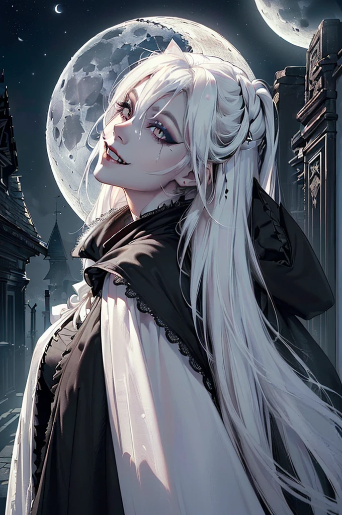 (Detailed illustrations,Very detailed and detailed drawing,Delicate lines with slow and rapid,Realistic texture expression),[Color tressed main line],(Midnight Ruins [An old stone castle with moonlight leaking]) fullmoon,(Vampire JapaneseGirl (Beautiful fece) [Beautiful but sickly face Sunken eyes] Skinny 13 years old) ((Bare legged)) [Delicate and bony figure] [[Straight cropped bangs]] Beautiful straight long hair [black cat],(Beautiful skin shining on the moon [pale skin]),(Long Cape in the dark [Ribbon lace embroidery]),[gravure [Ephemeral Melancholy]] [rays of moonlight [Tindall Effect]] [[sitting]],[Dark Fantasy],(Intricate and beautiful decoration [Dense detail]),(Fine and beautiful skin expression [Transparency]),[Perfect eye details (Iris beautifully drawn in every detail)[Jewel-like eyes]],[long and beautiful eyelashes],[Meticulously drawn hair [More on beautiful and shiny hair]],(Perfect hand details [Beautiful fingers without breakdowns [Beautiful nails]]),(Perfect Anatomy(Perfectly proportioned))[[Full body like]],[Ideal color coordination(Accurate simulation of light-material interactions)],([Precision Detail](detaileds,high-detail)),[Visual art that conveys a sense of narrative] [[Eros in the Natural Body]].