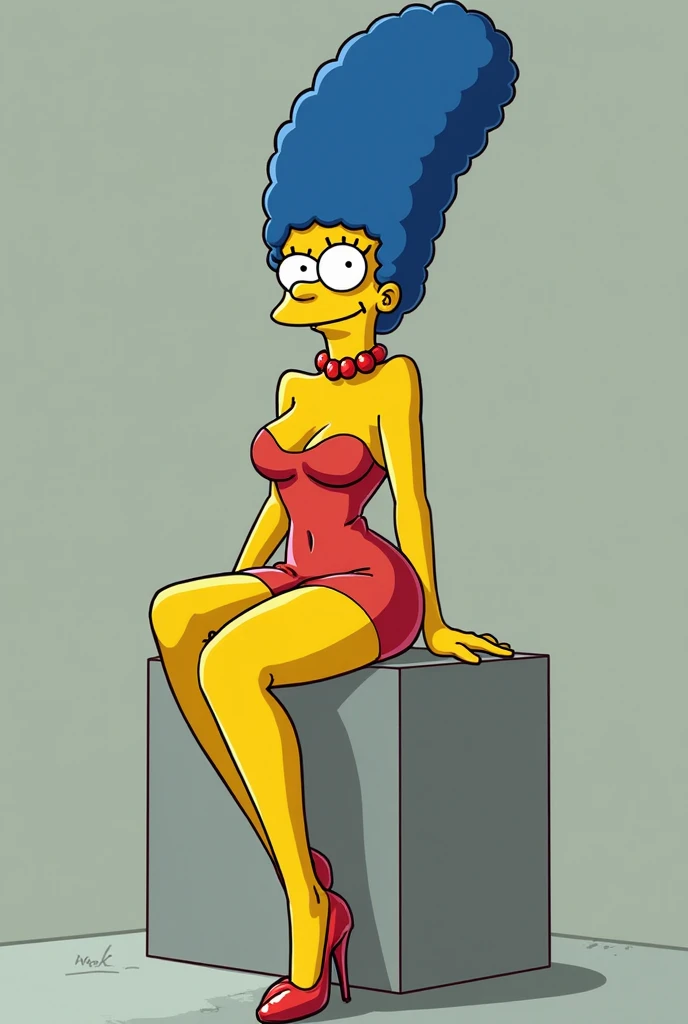 Marge Simpson sexy swimsuit