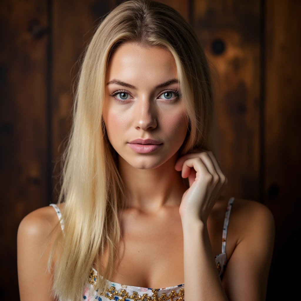 Une femme nue de beauté dans espace fantastique, Micro robe, 98k, {{chef-d&#39;œuvre}}, meilleure qualité, Haut quality:1.4), {{[[regard de face}}, œil_contact,Diverses actions photo)]], très joli look visage, and very pretty œils, images mignonnes, images mignonnes, {{Un demi-corps}}, {{{{{{{{LONGUES JAMBES}}}}}}}}, {{{{corps mince sexy}}}}, {{{{{{Grande femme}}}}}}, {{177 cm de hauteur}}, Seulement, beau, beau, Adorable, peau pâle, {{18 à 22 ans fille allemande}}, look beautiful German girl and blue œils or green œils with platinum blonde hair color), Jeune fille germano-nordique, {{{{{{{{{{demi-fille}}}}}}}}}}, {{{{{{{{{{Haut_talons}}}}}}}}}},