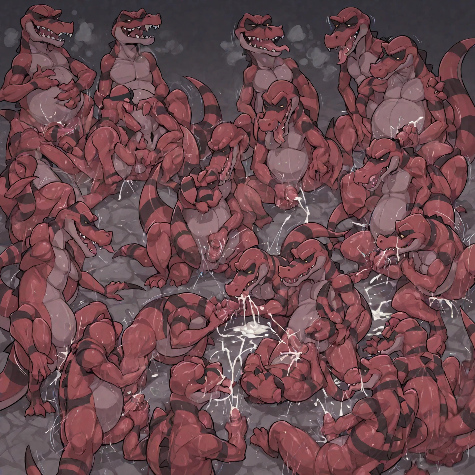 colossal Thighs, gigantic thighs, very huge thighs, very big thighs))), full body , barefoot, full body, huge breast, redhead,, freckles, angry scream,  fighting, pigtails hair, young girl, standing, front pose, naked, nude, platform heels,
