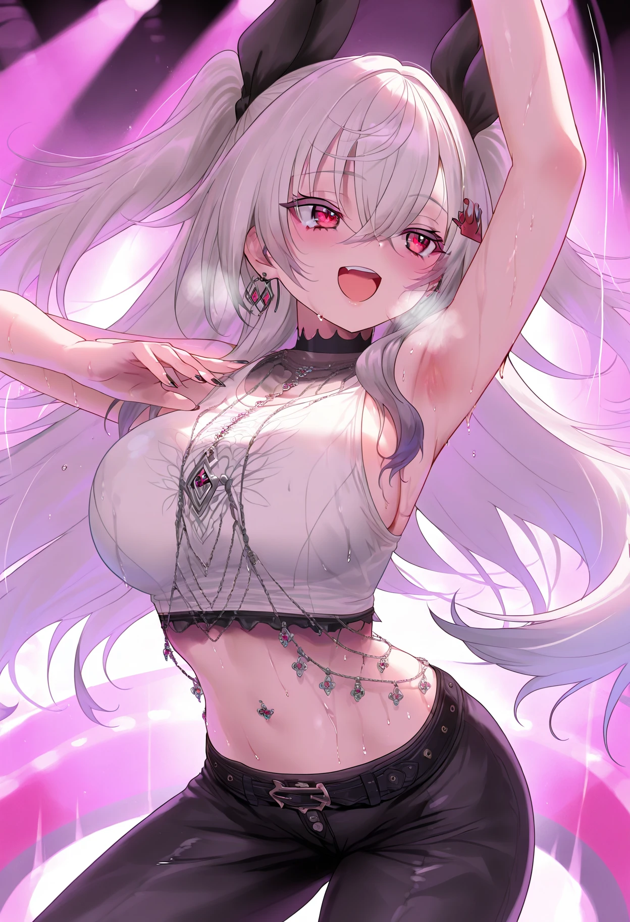 Tatsumaki, Pussy, Nipples , Ahegao, Superior Quality, Browsing Caution, Colada blushed., Ahegao, Open your mouth, Prominent Languages, 上がったblush眉毛, mouth gets wet, Open tongue,, Sweaty , Ultra-high resolution, Maximum resolution, Very detailed, Beautiful Skin, I felt better., I flip up my panties with my hands, Turning the bra with your hands, Pulling on clothes with hands, whole body, , Delgado, Red eyes, Semi-long hair, Silver Hair, Braided hair, At the bed, Nipples , Pussy, Legs wide open, I raised my leg, Turn the garment inside out by hand, Twisting the garment by hand, White suit, Bunny ears, Bunny girl, Semi-dismissal, Wet clothes, Wet body, High quality leather products, Clothes that reveal the chest, Cane, Chest spills out of clothes, Beautiful belly clothes, Under the chest, Embarrassing, blush, boast, Neckline, I can see your crotch, Transparent areola, genitals are open, The sky opens up, Genitals are visible, Vaginal discharge, , Penetration, , With two guys
