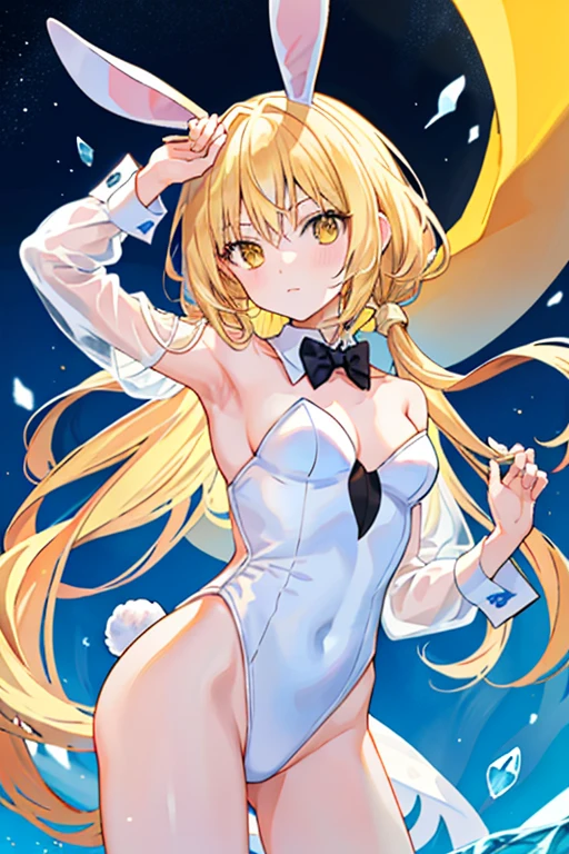 1girl, solo,smile,looking at viewer,playboy bunny, masterpiece, best quality:1.4,high quality, detailed,
