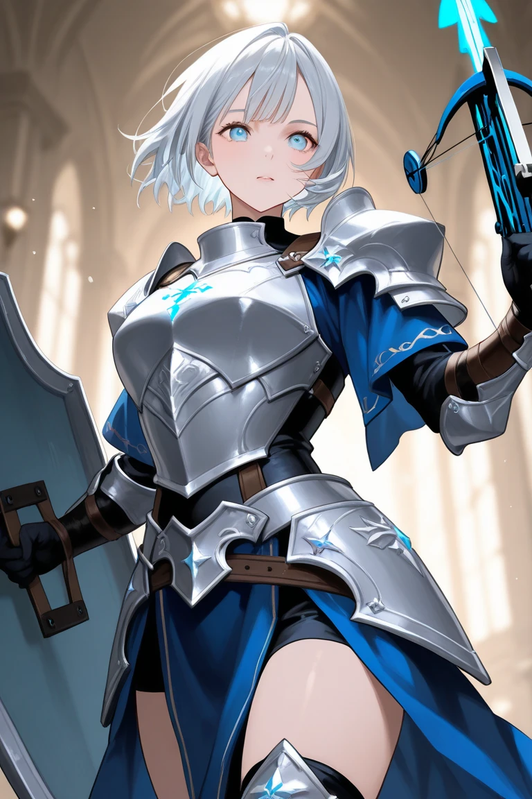 (((highest quality、First class work、Normal body、8k、Detailed face、Ultra-precision、Normal hand、通常のrefer to、5refer to、)))Light-colored hair、Silver turquoise hair、short hair、Shortcuts、Sleep Habits Head、Unshaven head、Small breasts、Beautiful body、Brave、Brave Princess Knight、Sad look、Expressions of entertainment、Watery eyes、Legendary Sword、Sword of Light、Dragon Sword、Sword and magic circle、Magic Sword、The great magic of light、Giant magic circle、Shiny Tiara、Silver Breastplate、knight armor、Dress Armor、Metal armor、Armor skirt、Silver Leotards、Navel Leotard、Green Zone、Silver Half Cloak、evil eye、Blue and scarlet odd eyes、Eye heart symbol、Devil's Castle、Evil Cave、Swinging the Sword、Sweep with a sword、In combat、Heart mark on the uterus、Heart pattern on abdomen、Heart tattoo on belly、Heart mark on belly button、The Cursed Princess Knight、The Curse of Passion、The Enchanted Princess Knight、The Princess Knight Trapped by a Curse、Chains on both hands、Caught in chains、Caught in chains、Chained、Tangled chains、can'Escape from the chains、clinging chain、The approaching chain、rock、The world of mass chain mysteries、Pink on the brain、Walking Indecency、Obscene、masochist、sexual excitement、Always Enthusiastic、defeat、training、slave、Obscene、Delusion、Whole body erogenous zone、Sweaty and hot、Heavy breathing、White Breath、My eyes are burning、attractive、Fallen into pleasure、Sexy Princess Knight