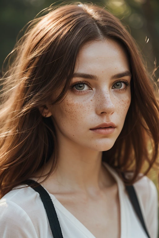 (high quality,8k,High range,Master Parts:1.2),Ultra-detailed,(Realistic,Realistic,Photorealistic:1.37),Portraiture, Adolescent,freckles,Long Red Hair,Light brown eyes,Digital Paint,Sharp focus,Art Station