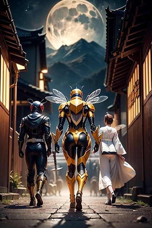 In the heart of the dense Yucatan jungle, are the warrior Ant people with armor and ready to go to war and fight Maya's advanced understanding of astronomy and their connection with the cosmos, decided to make contact with the Ant people, art by Ray Shark