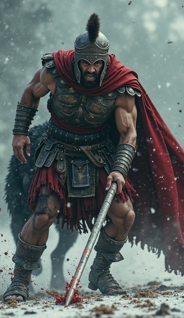 Berserk warrior, god of war