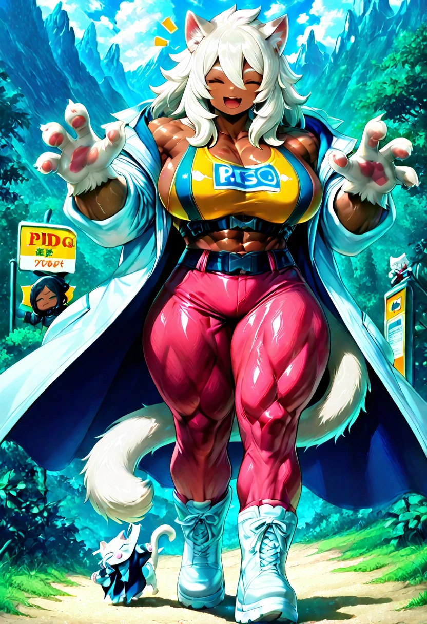 inked, afroamerican girl, running, high quality, detailed drawing, (big hair)+, full body, sharp drawing, illustration, new york street, color, digital art,
