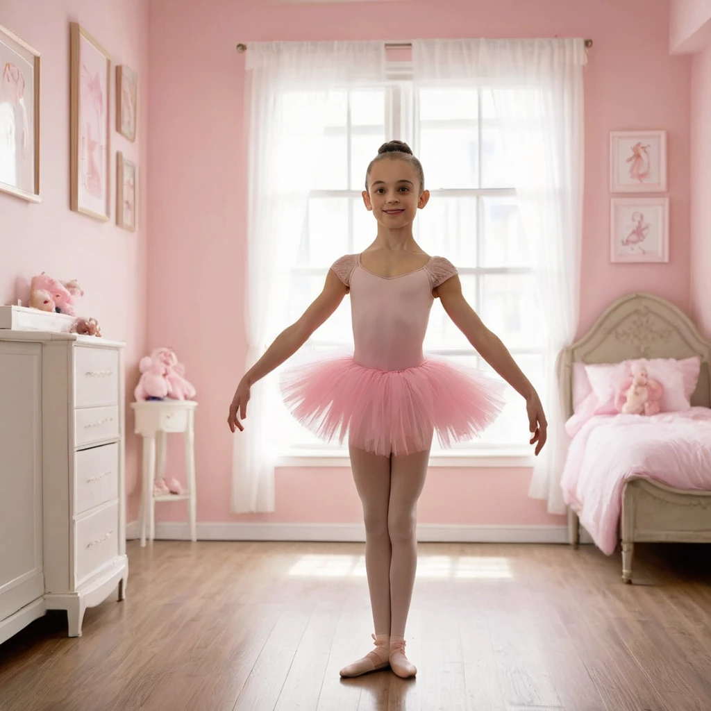 Year: 2023
Country: Venezuela
Description: In a colorful, pastel-hued Caracas apartment, a teenage girl dressed in a vintage ball gown practices ballet steps. Her younger sibling watches with admiration, perched on a plush sofa adorned with eccentric cushions. The room is filled with an assortment of retro knick-knacks and a collection of antique ballet slippers.