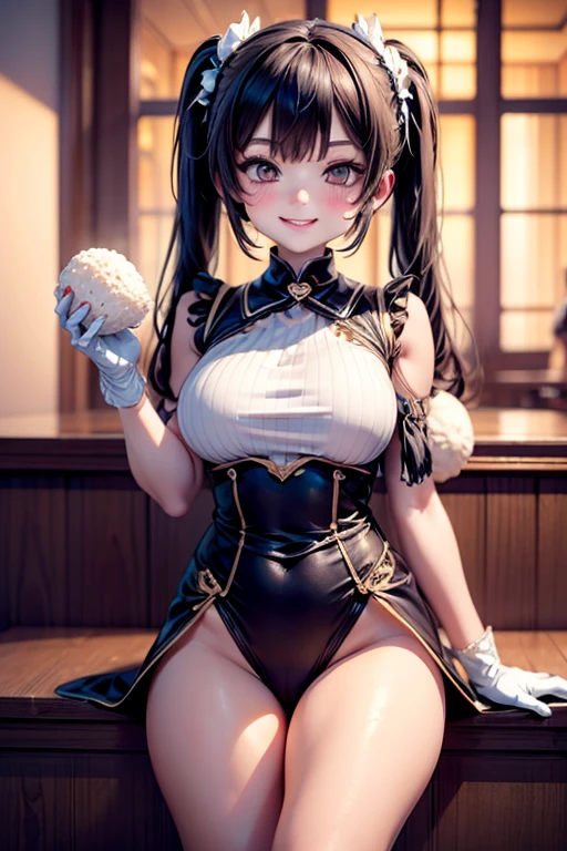 1 chica, NSFW, korean idol, Detalles faciales, Chica en el escenario de luz de lujo, cuerpo completo, tacones altos, medias negras, belt, Traje de moda