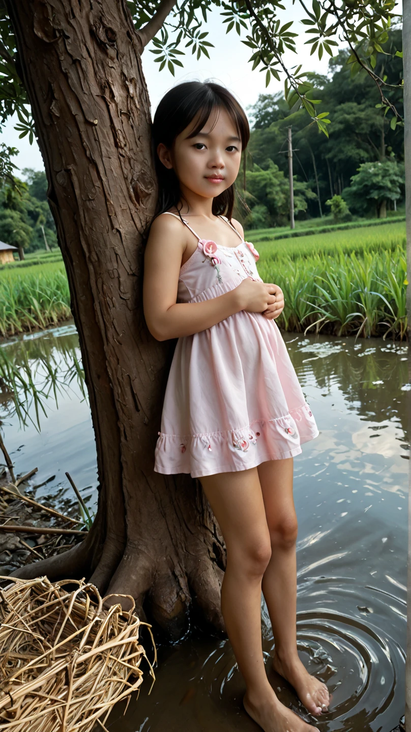 (8k, RAW photo, top quality, masterpiece: 1.2), (realistic, photorealistic: 1.37), girl, bloomer, 14 years old, cute