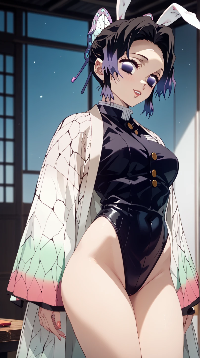 Anime girl standing on the ground,Anime shoujo talk show, anime barbie in white stockings, cel shaded anime, relaxed poses, rei hiroe, clean cel shaded, r / art, r/art, r /art, cel - shaded art style, Cool pose, asuka suit under clothes!, side pose, Beautiful anime girl standing, character is covered in liquid, bubblegum body, r/art, r / art,Wear the soles of socks, r /art, oppai, covered in pink flesh, It is covered with white slime, r / art, r/art, r /art, Clothing that exposes,Skinny one-piece latex clothing,Highlight her gorgeous figure,Wrap the whole body,((Raised sexy)),onesie,blue color eyes,Venom possession,Jumpsuits,,Ocean blue eyes,Best quality, high resolution, Ultra-detailed, Vivid texture, Mask, Skinny one-piece latex clothing, bangs,Wear socks,Tears,anklet,washes,Colored inner hair, Blue hair, Dark blue hair,Evil smile, crazy,Blue hair(1girll, Medium breasts), (A beautifully drawn face:1.2)