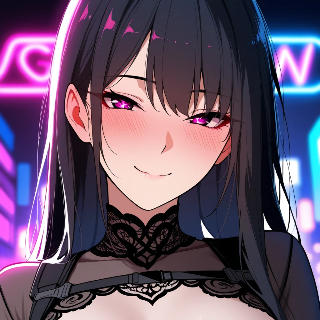 最high quality、best image quality、masterpiece、teenage girl((18-year-old、 By becoming、vest bust、medium bust,wide open breast tea、black eye, Glistening hair、Habitual hair、thin,highest valley、Have a smartphone、smug face、Holding a penlight、virtual fashion、Show the whole body、emit a laser)),high quality、beautiful art、background((Large PV studio、Red laser、black virtual space))debris flies、Depth of written boundary、movie、visual art、perfect art、8K,genuine