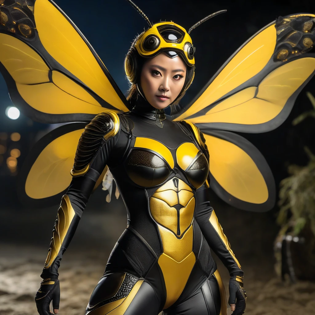 Bee in its bizarre very detailed villain form