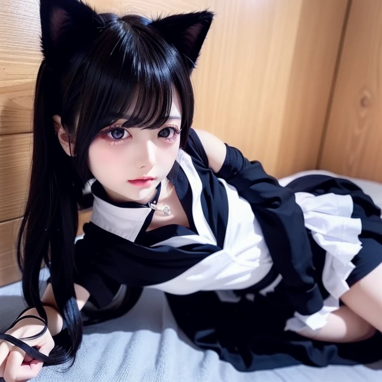 schoolgirls,年轻,Black color hair,horse tailed,best qualtiy,best illuminate,Highest high resolution,16k,Meticulous details,full body shot shot,realisticlying,beachside,The bust is huge,full bodyesbian,Lolita dress,Lolita prostitute