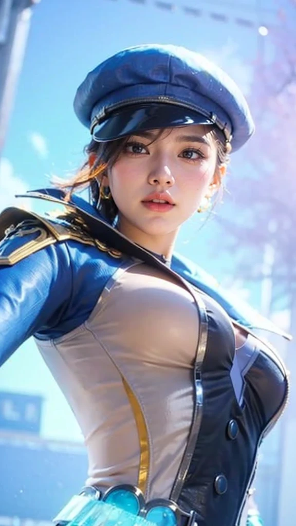 Top image quality、Raw photography、超A high resolution、Cute girl at 18 years old、Shooting for one person only、big round chest、cleavage of the breast、Patterned tank top、Skirt、Shiny hair、Beautiful Eyes of Details、very elongated eyes、Beautiful eyelashes、Beautiful double eyelids、Beautiful legs、very thin thighs、very slender legs、eyeshadows、耳Nipple Ring、Stand in clothes、Stand while seducing a man、Sexy outfits