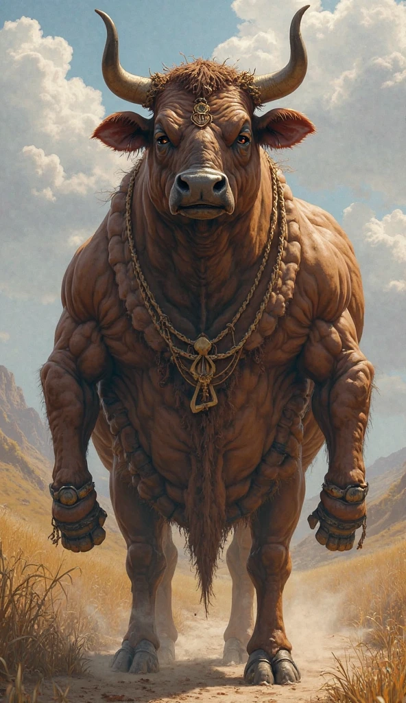1 furry, a massive mature Afroamerican man minotaur hybrid, (detailed dorsal muscles, short hair, masculine, very detailed skin, pecs, human eyes, brown eyes, squatting:1.23), huge, male, (photorrealistic rendering, Afroamerican minotaur with massive hooves, detailed humanoid face, big bovine nose, piercings, nose ring, sweaty skin:1.4), solo, (photographic masterpiece, muscular minotaur:1.6), (very toned muscles, abs, focus on face, focus on muzzle:1.58), (long uncut penis, foreskin, leaking precum, testicles:1.52), (hyperrealistic Afroamerican man skin, bodyhair, hairy armpits, thick lips, Afroamerican genetics, photorrealistic lighting, looking at viewer, waiting for a kiss, in love with viewer:1.46), (outside a barn, cinematic:1.2)