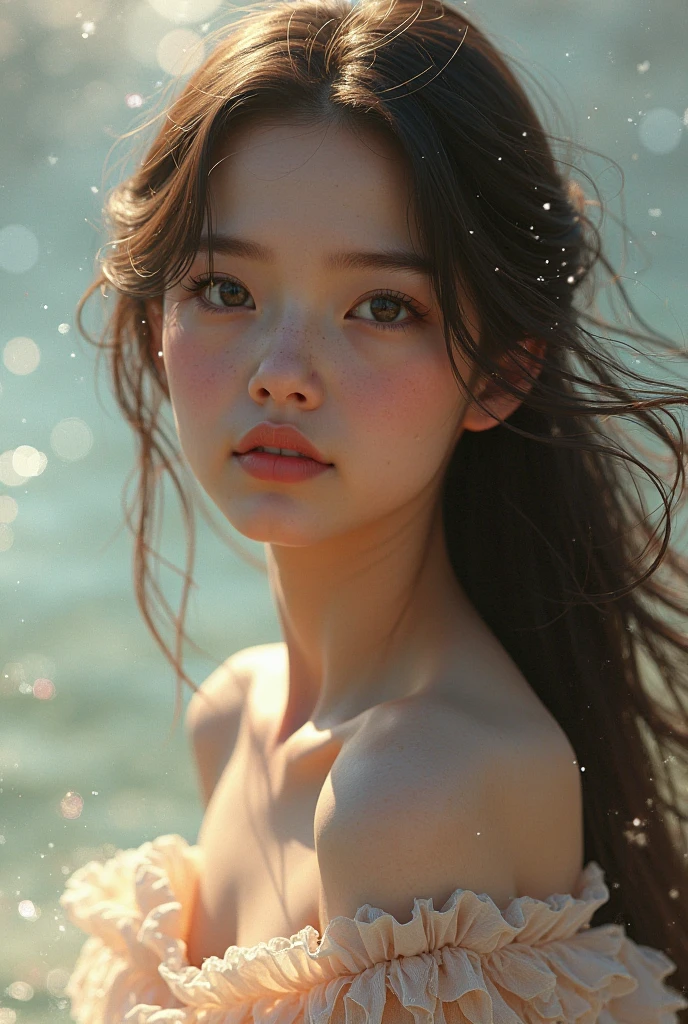 (UHD , Masterpiece:1.5) ,Perfect details, exquisite pictures, beautiful reporters reporting in typhoons, strong winds,matte skin, soft lighting, subsurface scattering, realistic, heavy shadow, masterpiece, best quality, ultra realistic, 8k, golden ratio, Intricate, High Detail, film photography, soft focus