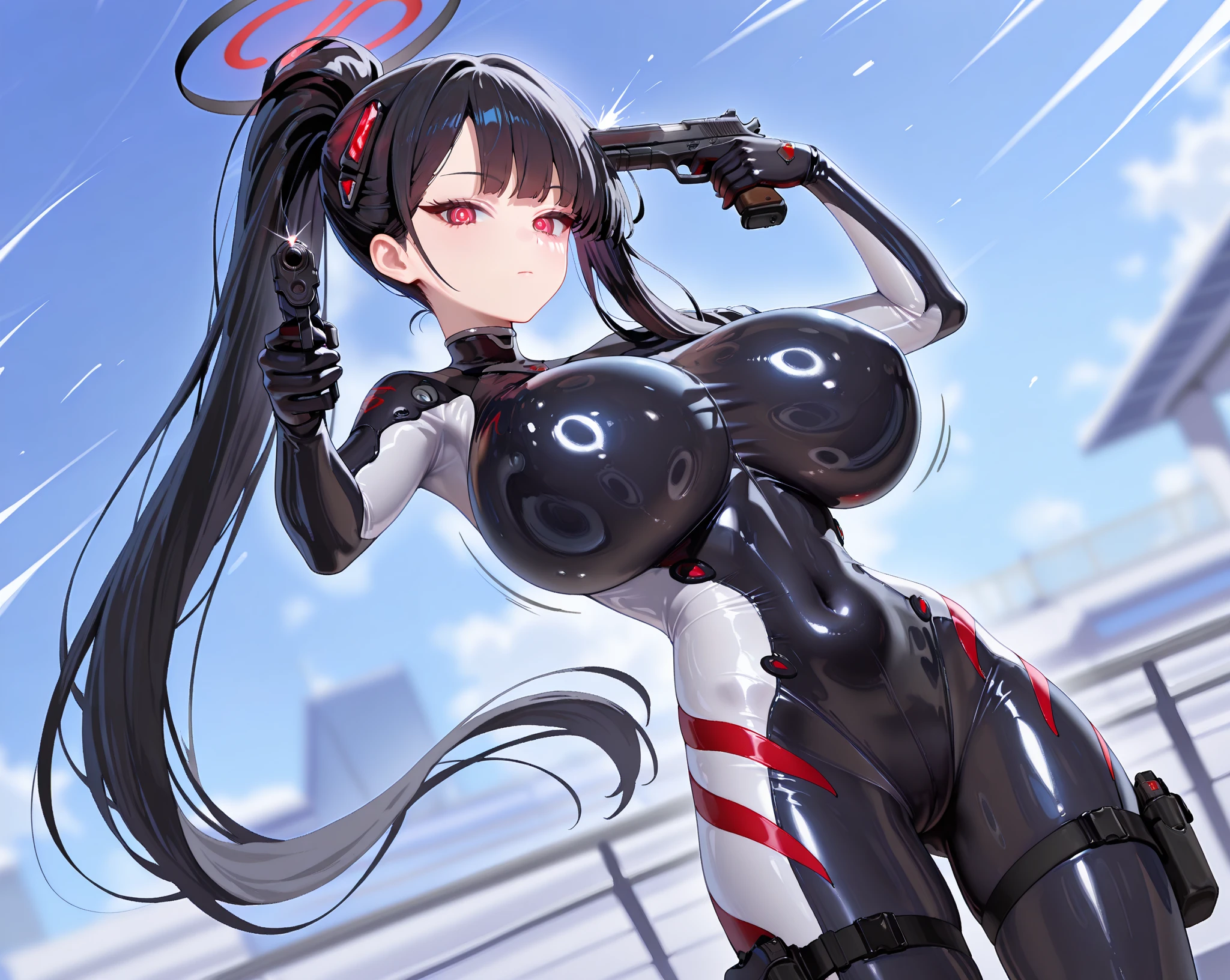 (Colorful magazine cover:1.2),((From below:1.2))、(Showing off your crotch)、((Beautiful neon cyberpunk Tokyo))Striking a sexy pose、One cute girl, Highest quality、超High resolution、High resolution、Highly detailed CG、8K Unit Wallpaper、17 years old、Beautiful attention to detail,( Huge boobs),Biomechanical Boobs,Braid、(((Lined competitive swimsuit、High Neck Competition Swimwear、Big Logo)))、No sleeve、(Wet body:1.4)、(Shiny body,:1.6)、 blush, Sweat,Embarrassed、(Ahegao:1.5)、(Sticking out tongue and drooling)、red blush、Shy、