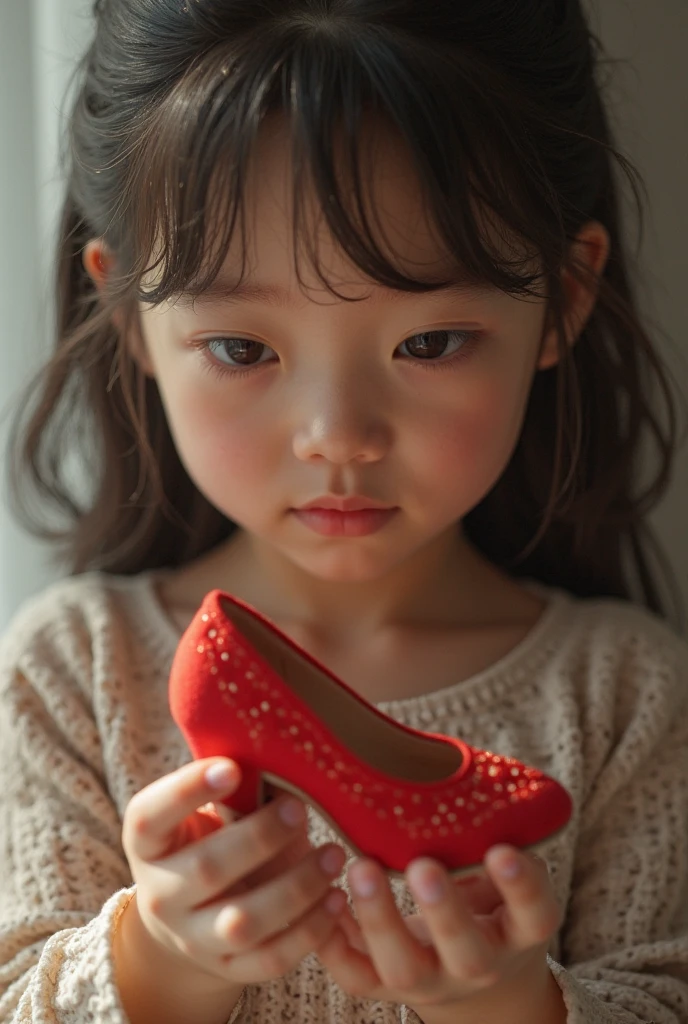 On the bed sat a little girl in a red dress, Red dress and hat, girl wears a red dress, Cute and lovely, red dress and magic witch hat, taken with canon eos 5 d mark iv, cute cute, adolable, Cuteness, Photo taken with Nikon D 7 5 0, Photo taken with Nikon D750, beautiful lovely --auto