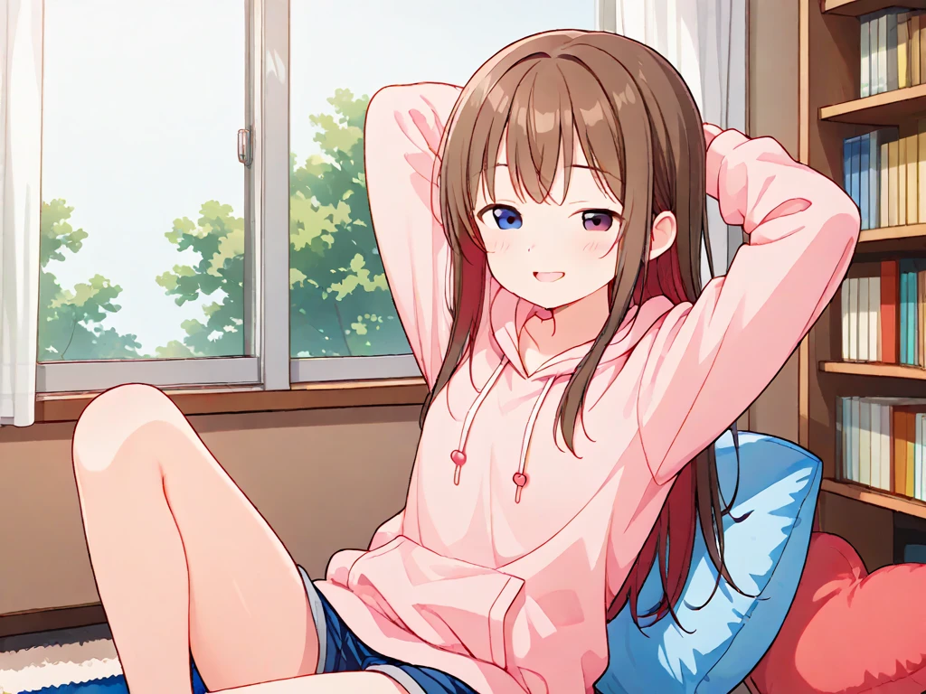 masterpiece, best quality,
<lora:KindredSpirits-002:0.9> emphasis line
1girl, (solo),
(22 years old, 22y.o, adult)
red hair,
green eyes,
ponytail,
(summer clothes, light clothes,:1.2)
bedroom, bed, lying down, lying on back,
fantasy