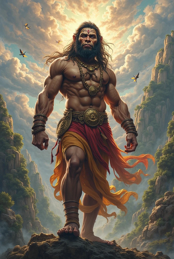 Hanuman ji six pack