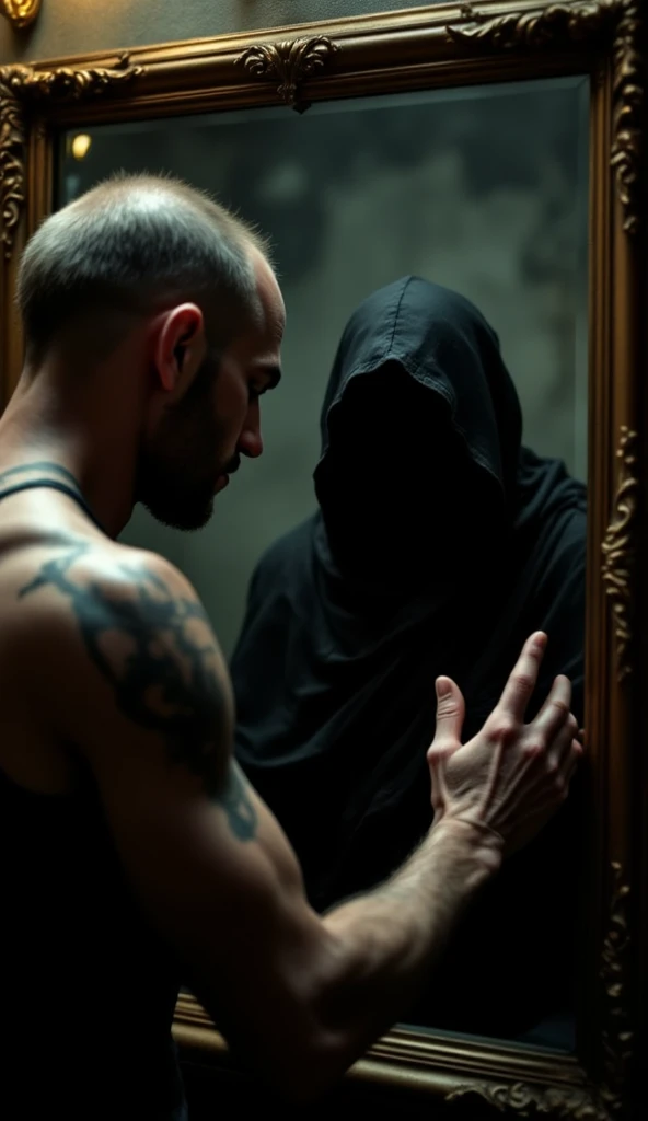 Man bondage by a niqab women