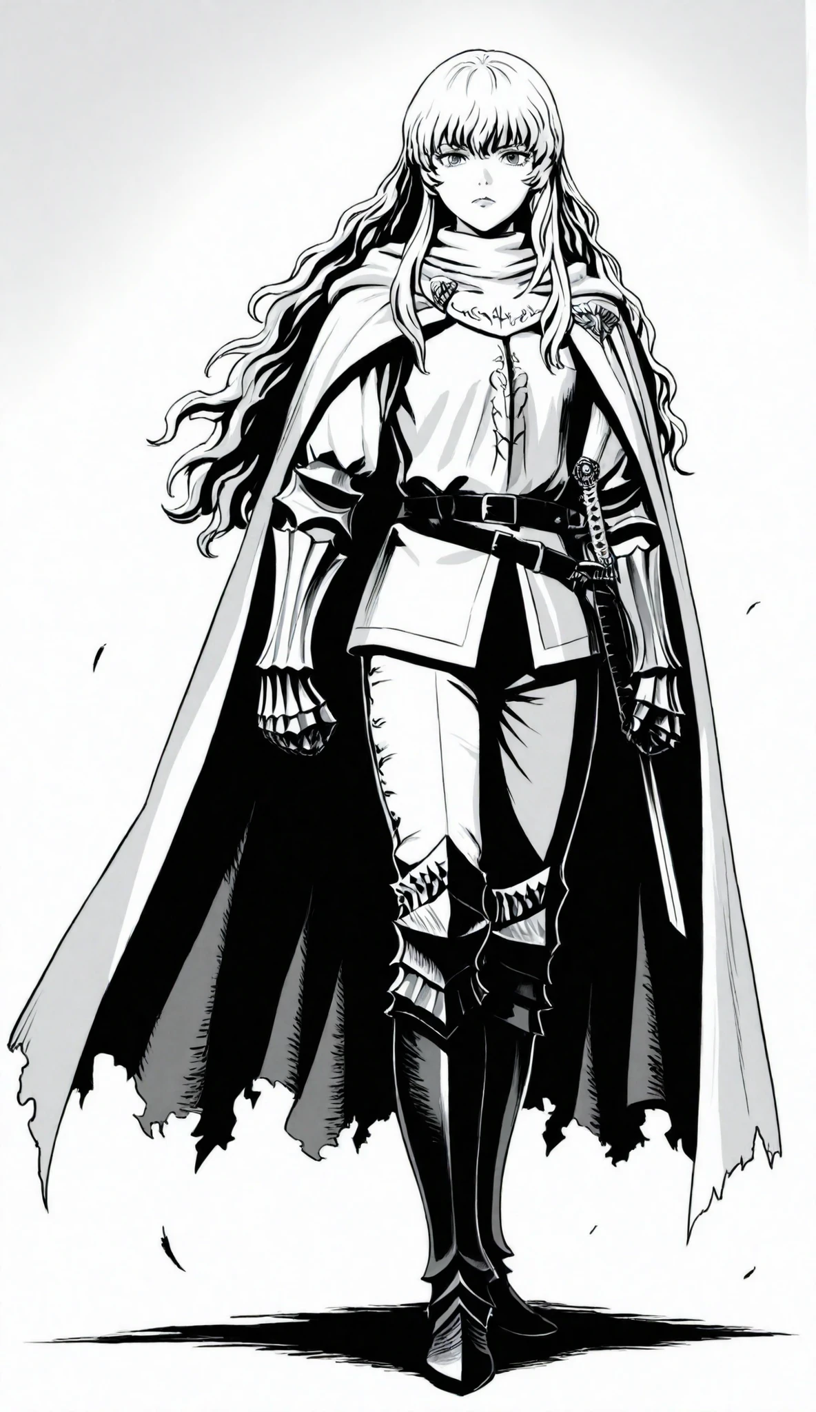 Griffith of anime (berserk), Dual Identity, full body