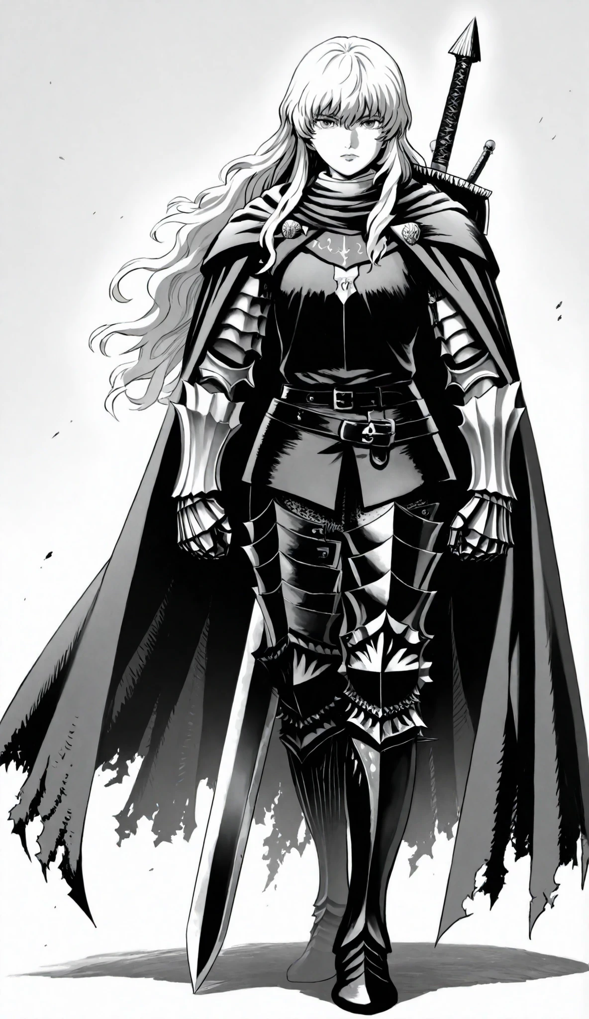 Griffith of anime (berserk), Dual Identity, full body
