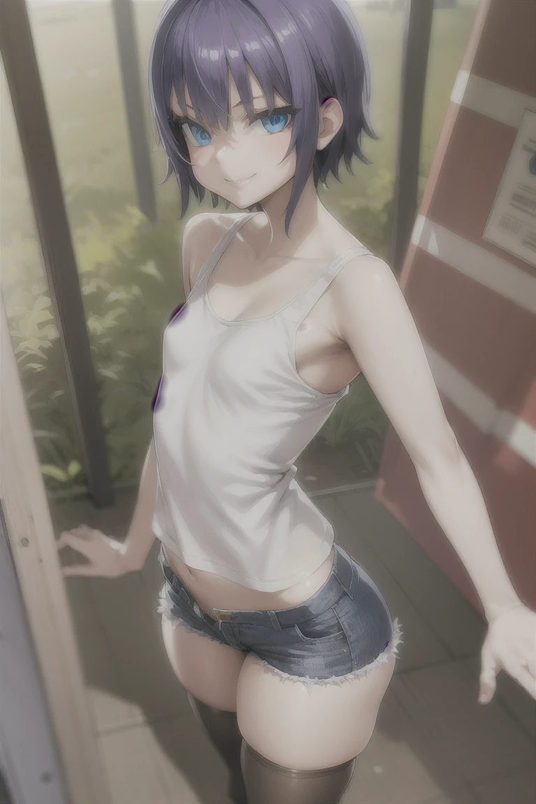 Super detailed、Particles of light:0.5、Beautiful Eyeouth half open、Natural Texture、Mature slender beauty、Belly button、Showing the groin、、Small breasts、luna (Luna) - Isekai de Cheat Skill wo Te ni Shita Ore wa, The Genjitsu World is a place for people to gather: Level Up wa Jinsei wo Kaeta (I got cheat abilities in another world、Warriors in the real world ～Leveling up has changed my life～)、Off the shoulder、sexual temptation、