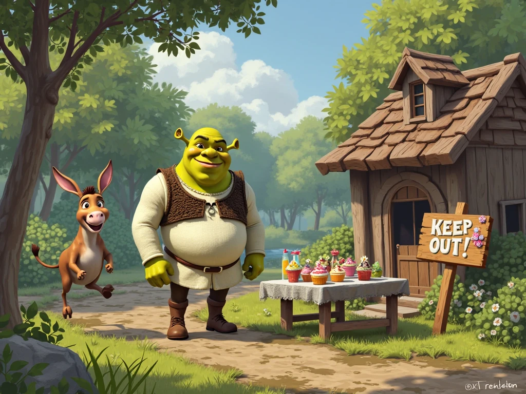 Fredy fazver y sherek