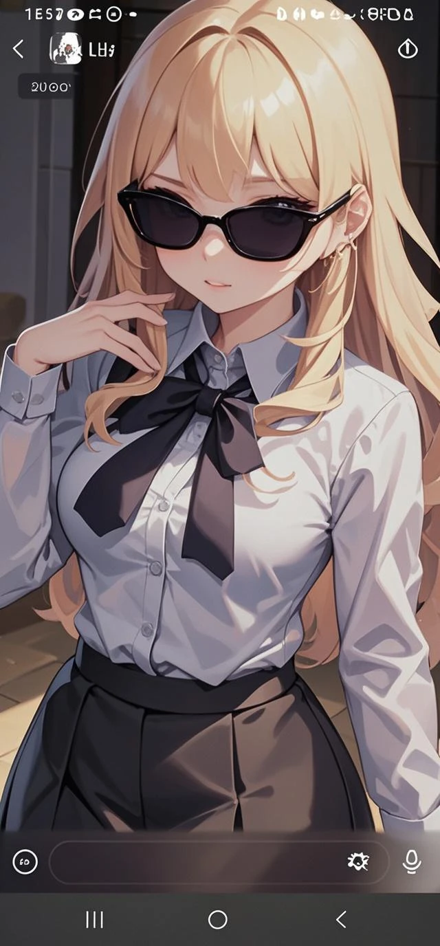 best quality Saber big breasts business suit blindfold 