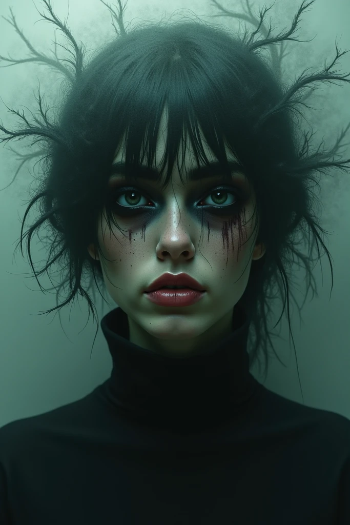 impactful paint of a woman in a street  <lora:Melting_world:1>,    highly detailed,   8k,   sharp,  professional, clear,   high contrast, high saturated, , vivid deep blacks, crystal clear