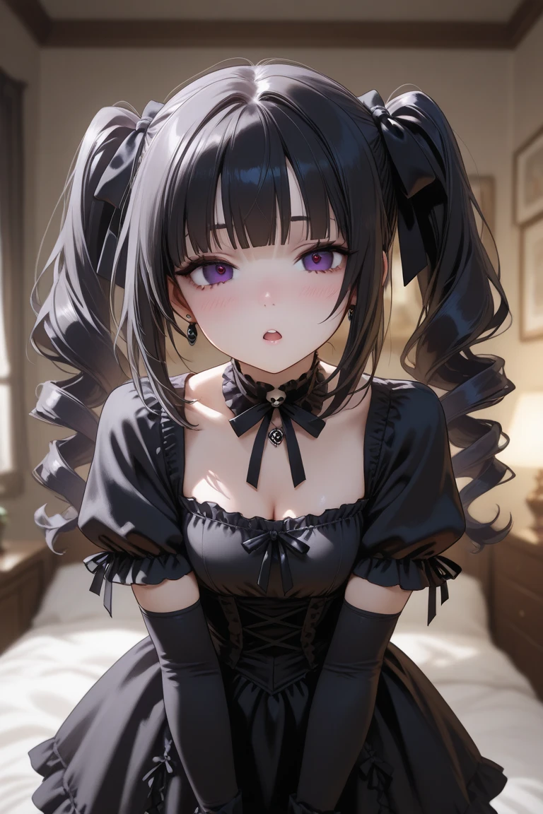 
全身Soaked、Excited expression、Dark Gothic Makeup、Dark metal、Big Profits、Mottled duplex、Dark circles under the eyes、Long eyelashes、Lovely、 girl、Gothic dress with collar、Knee socks、twin-tail hair、Beautiful and delicate eyes、Beautiful and delicate lips、high resolutionの顔、Long eyelashes、Composition、（best quality）、4K、8K、high resolution、masterpiece：1.2）、very good、Lace pants、sit、A bold gesture、Moisturize skin、Sweating、barefoot、daze、Embarrassing、masochisme、blush、Awkward、dazeとした表情、Looking Back、Buttock protrusion、Distorted facial expressions、Tears、Soaked
