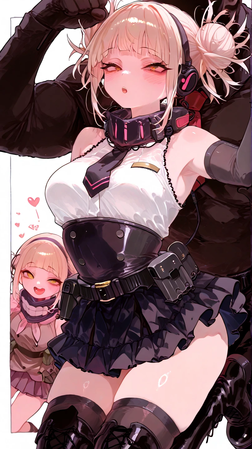 High neck, Navy sportswear with white stripes, sportyーでタイトなネイビーの服, Thick body, Tight navy clothes, , choker, belt, Clothes that fit the body, short hair,Underbat, high waist, 心臓のバックルbelt, , , , Camel Toe, 股間のハーネスbelt, , Red collar, 赤いchoker, sporty, Pink clothes, Leash, 赤いリードbeltに繋がっている, Red rope, High Leg, , sportyな私服, Spread your legs, Sitting, short hair, Round bell, Embarrassed face, , smug face, , restaurant, , Goth Fashion,  Heart symbol, Blonde
, Gym suit, Cafe, Hands on hips, Climax speech bubble, Climax comment