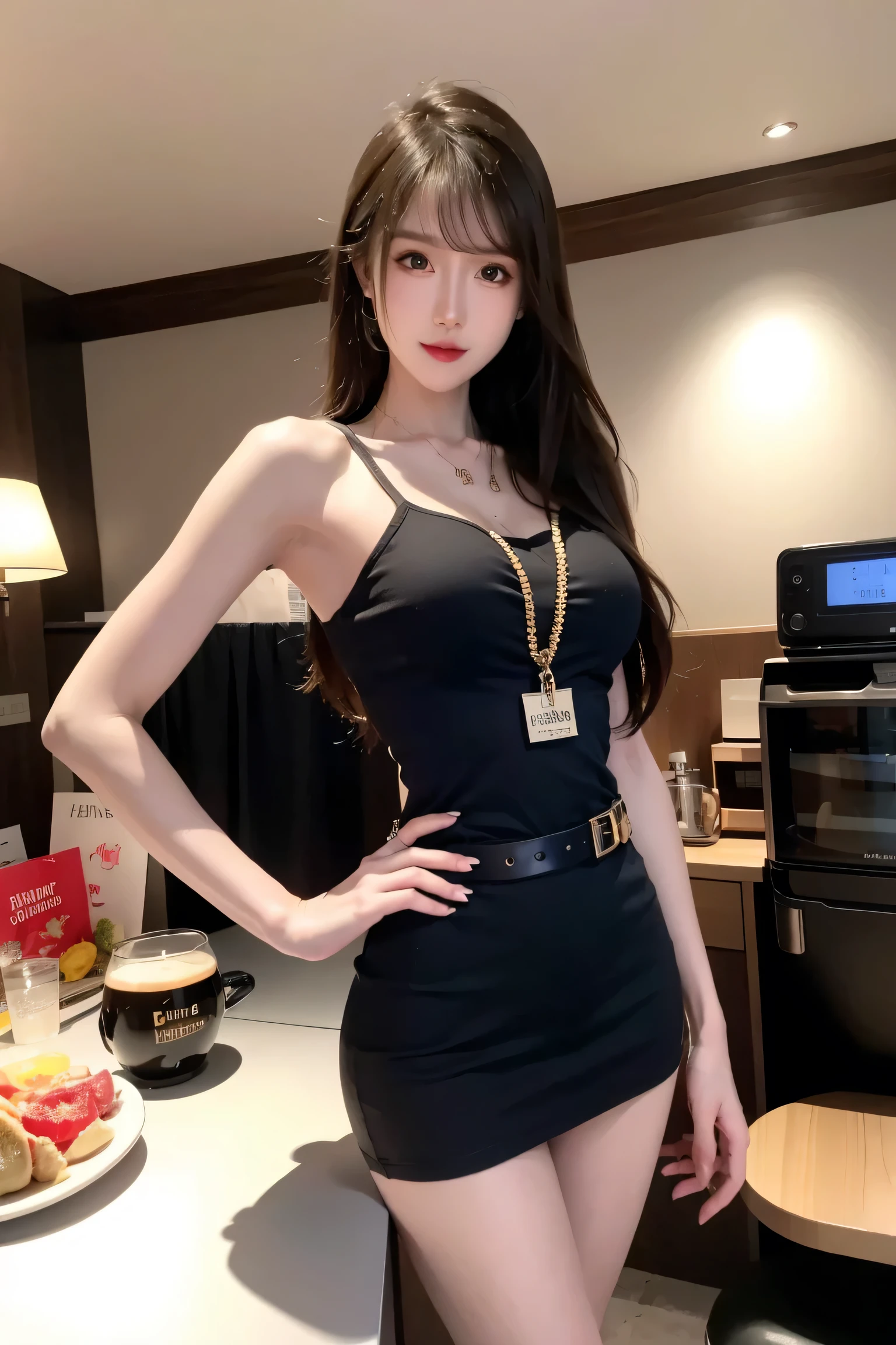 (small breasts:1.2), (perky chest:1.2), (pointed chest:1.2), (Pudding cake magazine cover:1.3),(from above:1.0),(shoot from the side:1.1),masterpiece, 1girl, Amazing Cleavage:1.1, thin waist, optimum,tmasterpiece,hight resolution,best qualtiy,hyper HD,super detailing,awardwinning,a 18yo cute girl,(The upper part of the body),anatomy correct,Beautiful Black miniskirt,garters,Gaze,Small face,bangss,holster,Beautuful Women,hands up,leg holster,Gaze,black boots,Cowboy Shot,cute face,a blond,Longhaire,Twin-tailed,Braids, Hairline,(scarlet eyes),long eyelasher,Hanging eye corners,White skin of the, ((see through camisole:1.1)), ((Sheer nipples:1.0)),Rocket Tits,(Slim body),smile,seductive weak smiling,(with sparkling eyes and a contagious smile),little open mouth, Looking at Viewer,