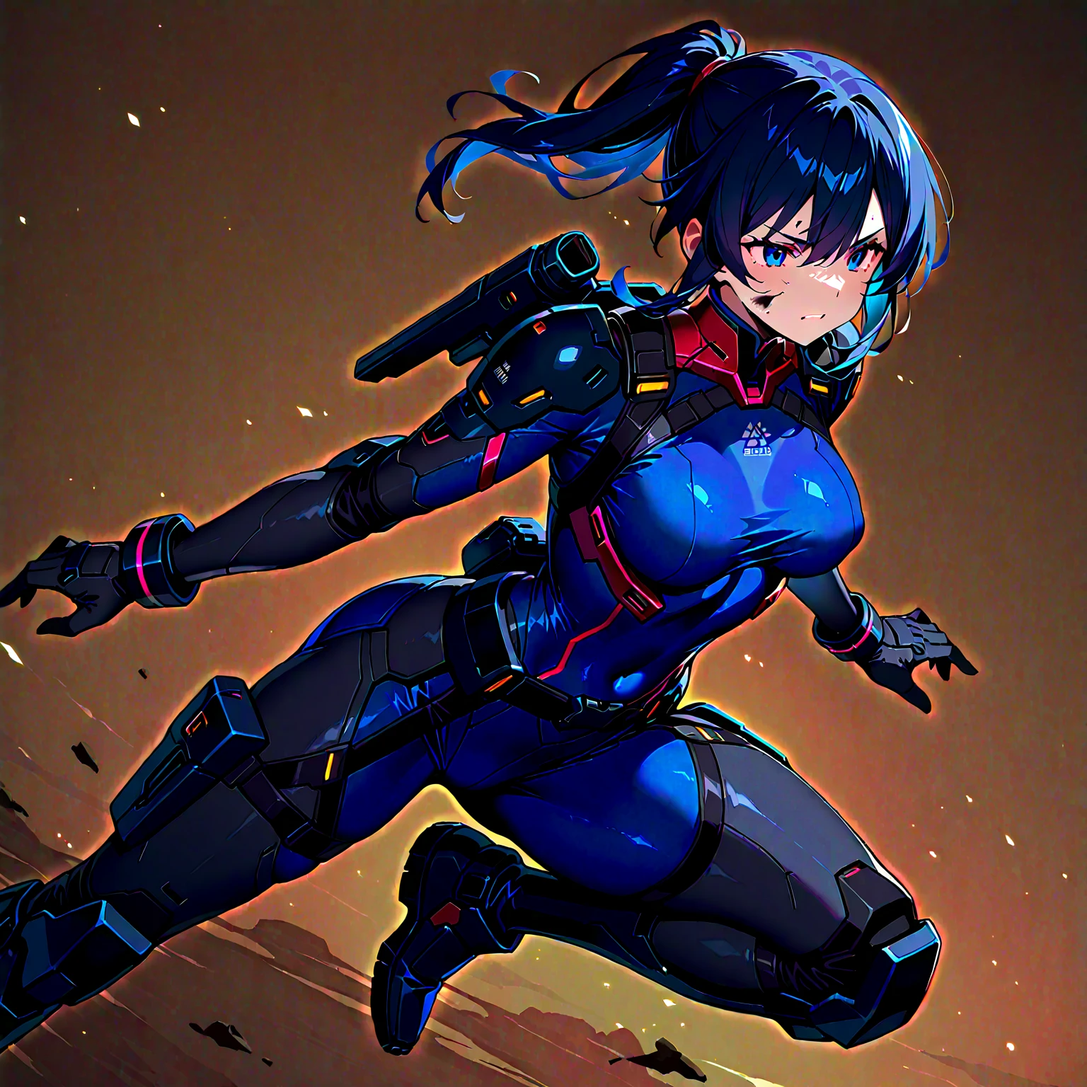 (masterpiece, best quality), intricate details,
1girl, <lora:seishounagon-lyco-nochekaiser:0.8> sei shounagon, aqua hair, black hair, blunt bangs, multicolored hair, red hair, twintails, (brown eyes:1.5),
<lora:aeldari:0.8> aeldari, armor, power armor, battlefield, destroyed buildings, war, debris,