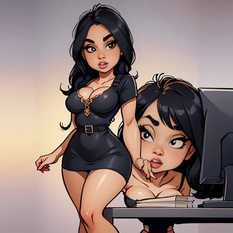 Kim Kardashian breast expansión comic