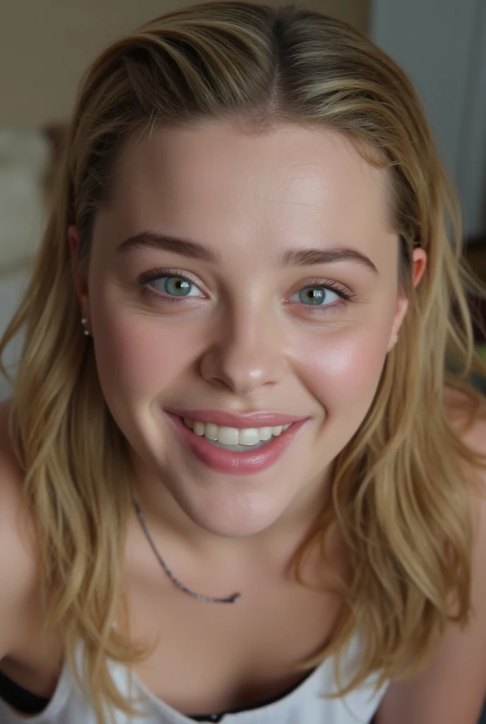 Pretty woman, similar to Amouranth,cute,huge natural breasts, white niveous hair curly/flowing, detailed dark BLUE eyes and face, not to skinny, naughty smile, make it ultra-realistic, western european girl, in the snow in the mountains, clothing colour needs to be anything but green, extremely detailed blue eyes, extremely long wavy white niveous hair, extremely long hair, extremely detailed blue eyes, naked breasts, naked nipples, detailed blowjob, male penis, male legs