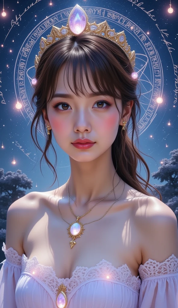 High quality, Best Quality, masutepiece, Detailed portrait of a woman 1 girl, Long hair, (floating, spaces, Galaxy, Colorful), Warm lighting, Goddess, Galaxy, Scenery, Multicolored corollas of hair, {{{Best Quality}}}, {{Ultra-detailed}}, {Illustration}, Cinematic Angle, {Detailed light},Cinematic lighting, celestial, Dynamic Pose